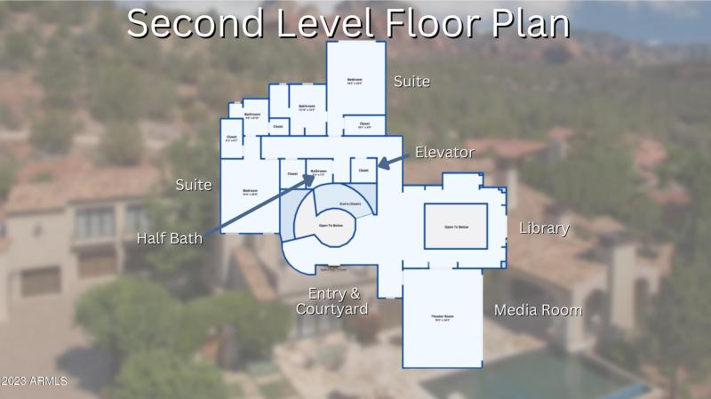 131 Floor Plan Second Level