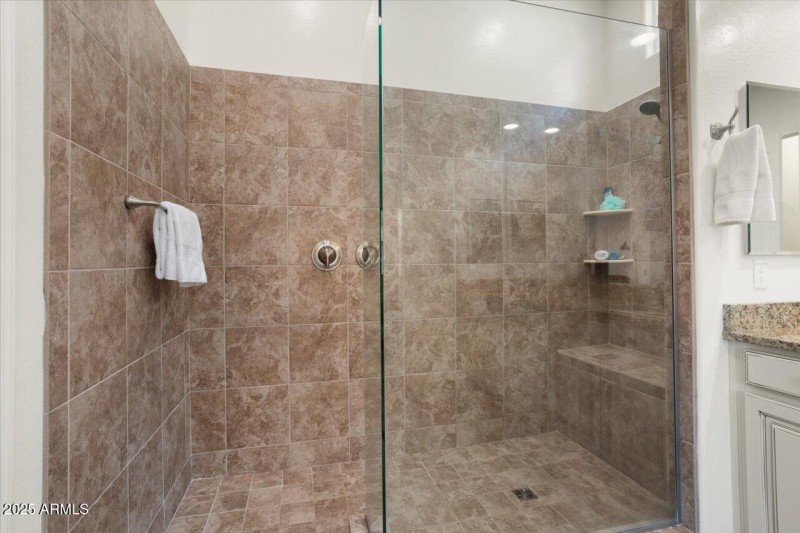 Shower at Primary Bathroom