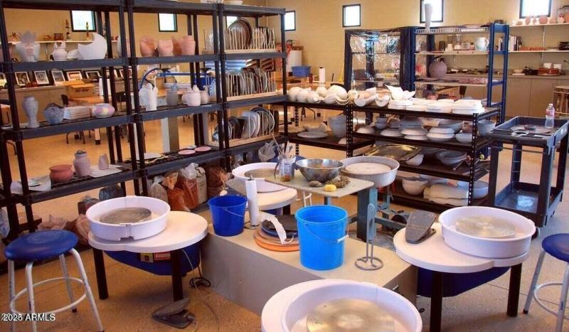 Art Studio -pottery room