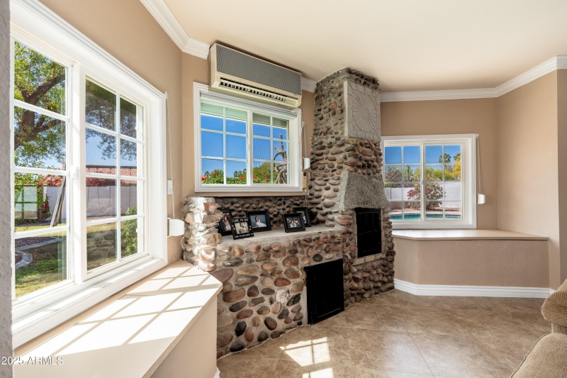 Stone vintage stove/fireplace