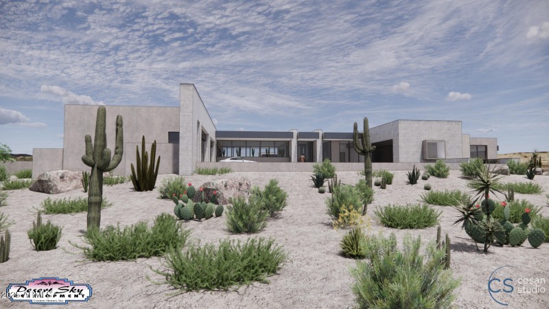 Pima 41 - Front Elevation Rendering 2