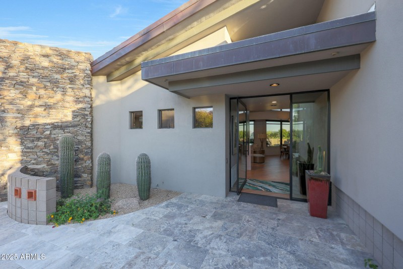 Entry from Courtyard