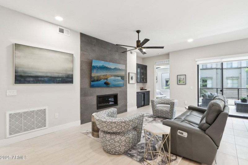 Family Room off the kitchen