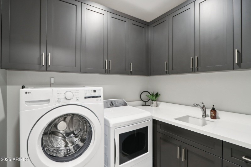 Inside Private Laundry Room