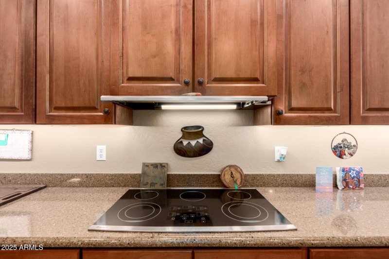 Electric Cooktop can convert to gas