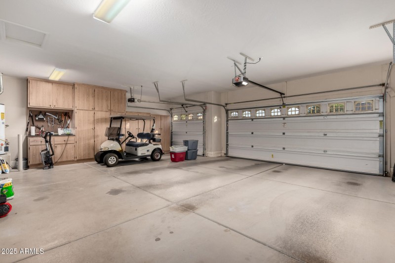 3 car garage with 4 ft. extension