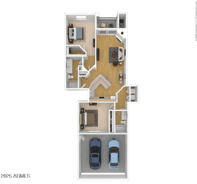 2br Floorplan
