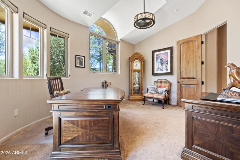 Bedroom 2 as Office Upstairs