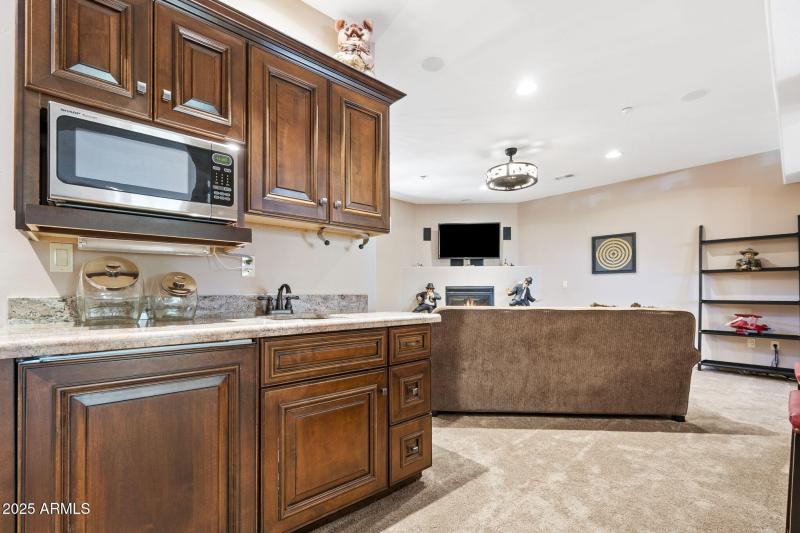 Family Room Kitchenette Downstairs