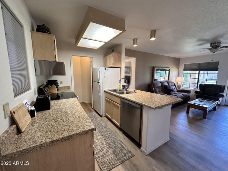 Kitchen to Living Room