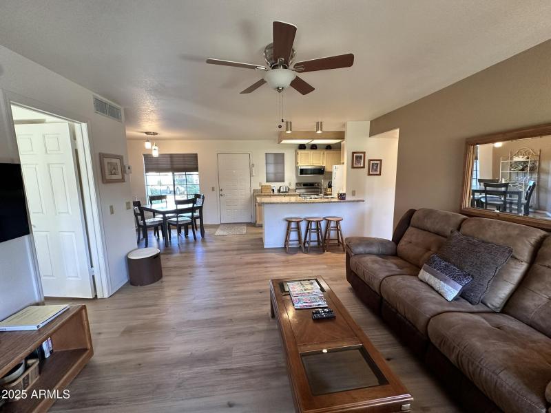 Living Room to Kitchen/Entry