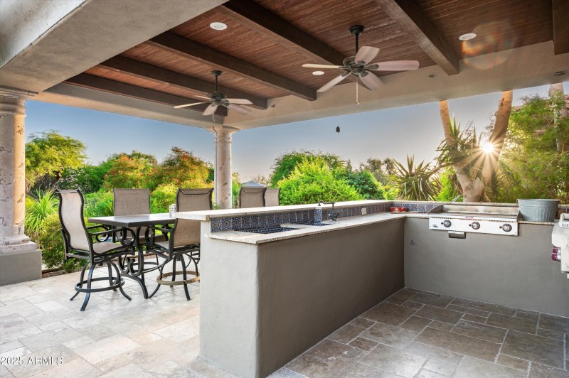 069_Covered Patio BBQ