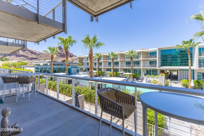 Spacious Private Balcony