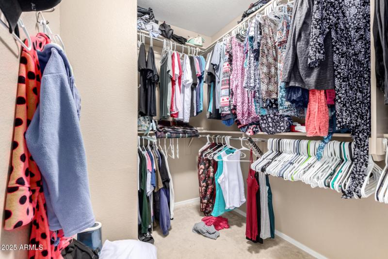 Primary Walk in Closet