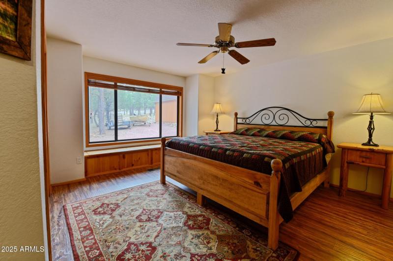 Master bedroom main floor