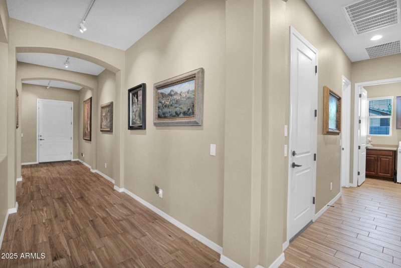 beautiful wood look floors throughout