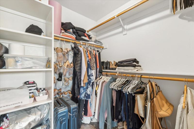 Upstairs 2nd Primary Closet