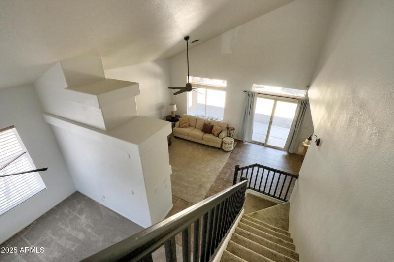 TV Room from Upstairs