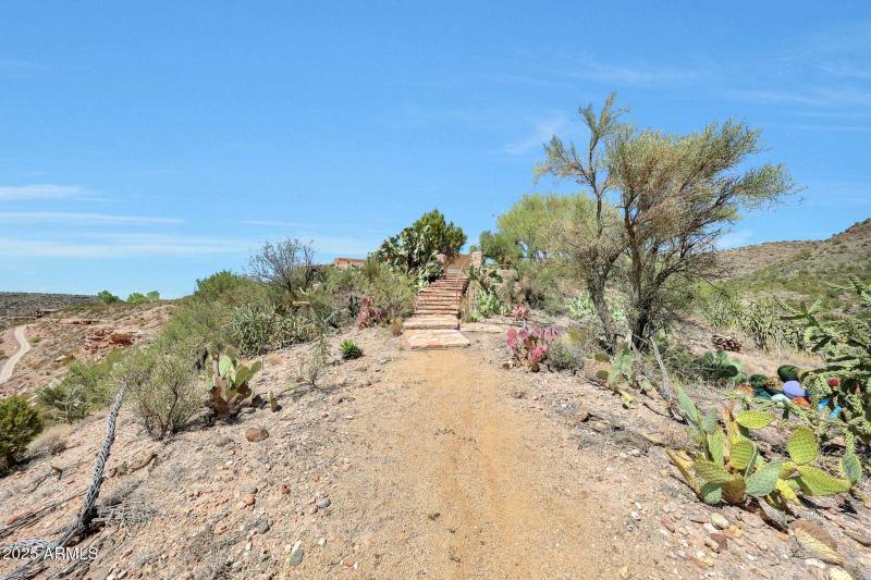 Walking Trail to House