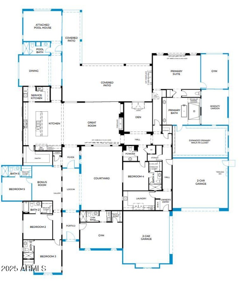 7361 E Camino Santo - Floorplan