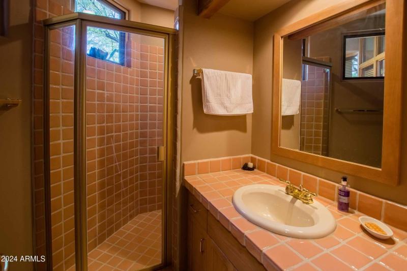 guest bath and shower