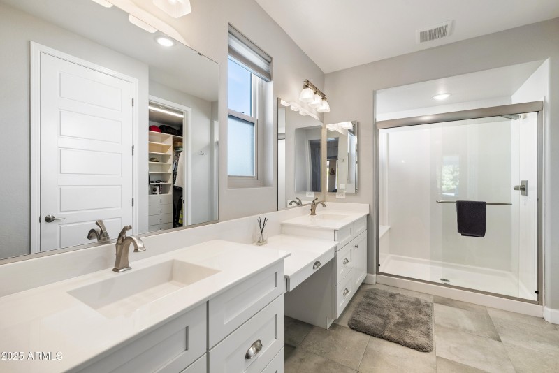 Primary Bathroom and Walking Shower