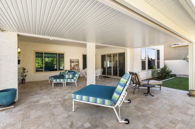 Patio Entertainment Area