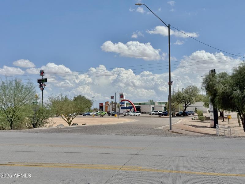 TA Truck stop across the street