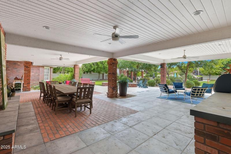 Expansive Covered Patio