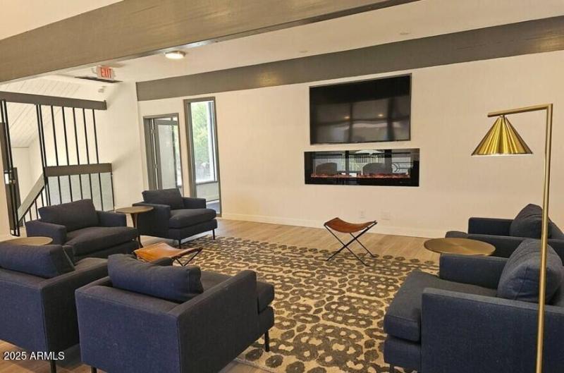 Clubhouse is steps from this unit