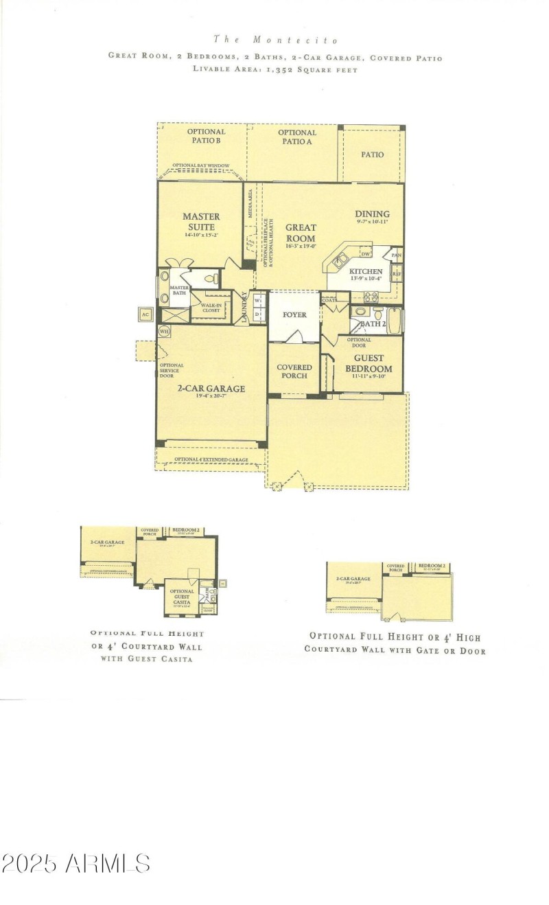 10. Montecito Floorplan Corte Bella