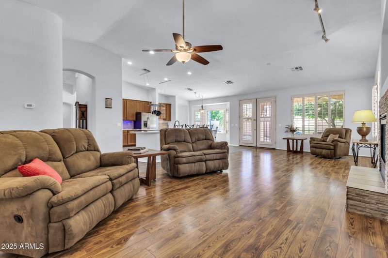 Open Great Room to Kitchen