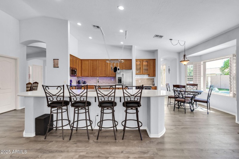 Large Island seating