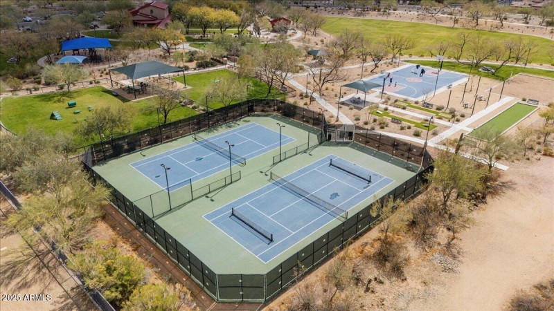 Tennis or Pickleball courts
