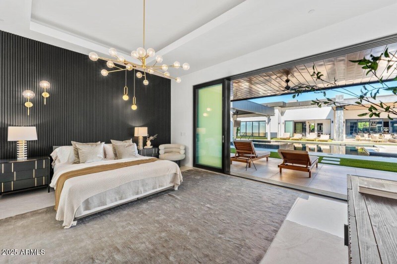 Guest house master bedroom