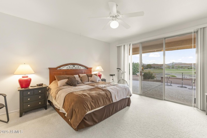 Main Bedroom with Patio Access