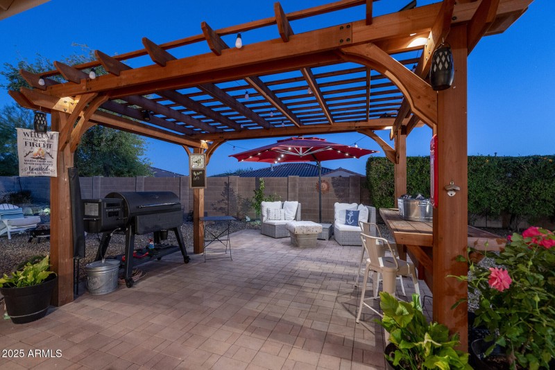 Beautiful Patio Area