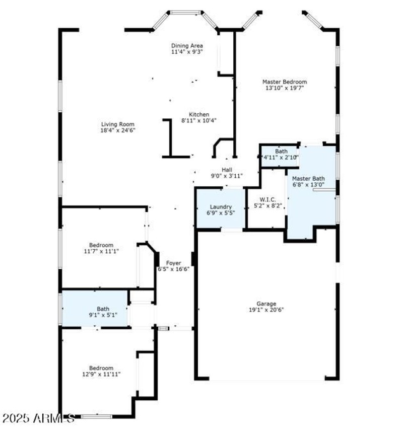 Floor plan flipped