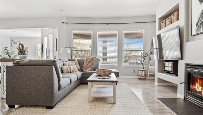 Great Room with lots of Natural Light