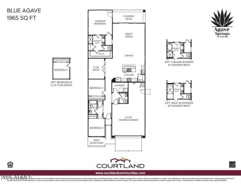 Blue Agave Floor Plan