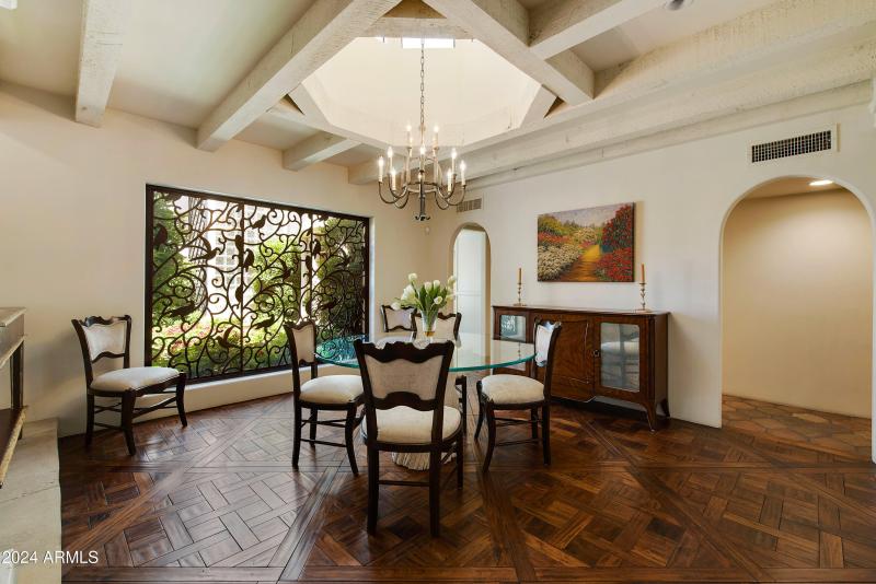 Dining Space with Custom Details