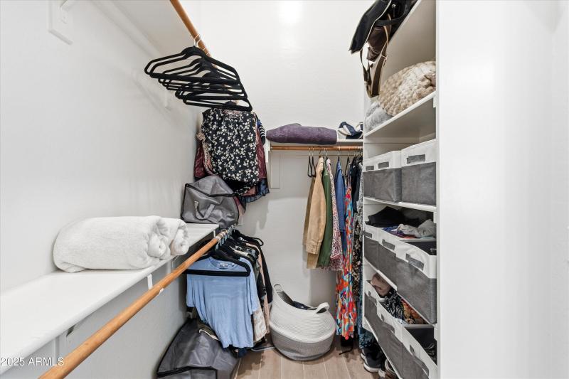 Main Primary walk in closet