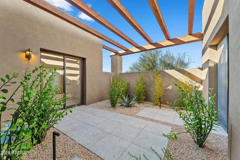 Patio Between Guest Bedrooms