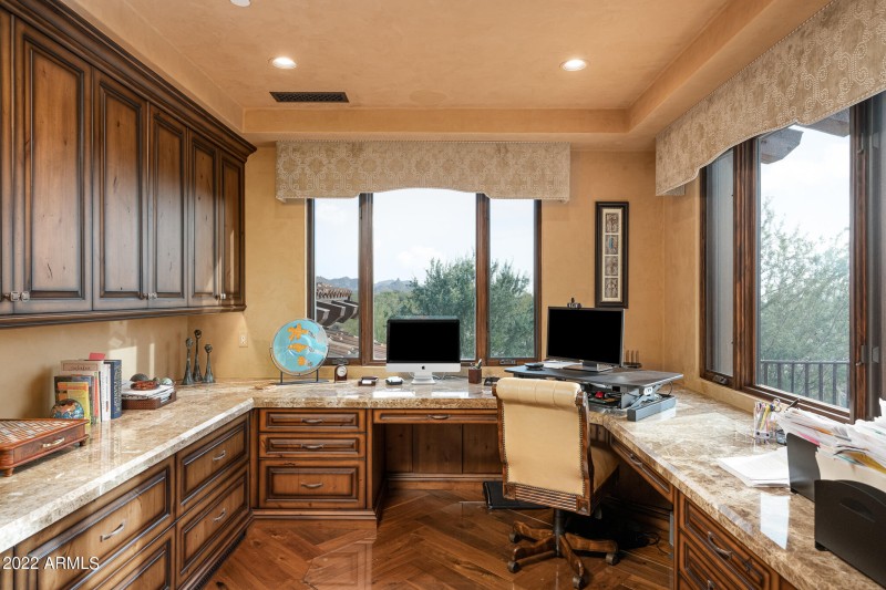 Pinnacle Peak view from office