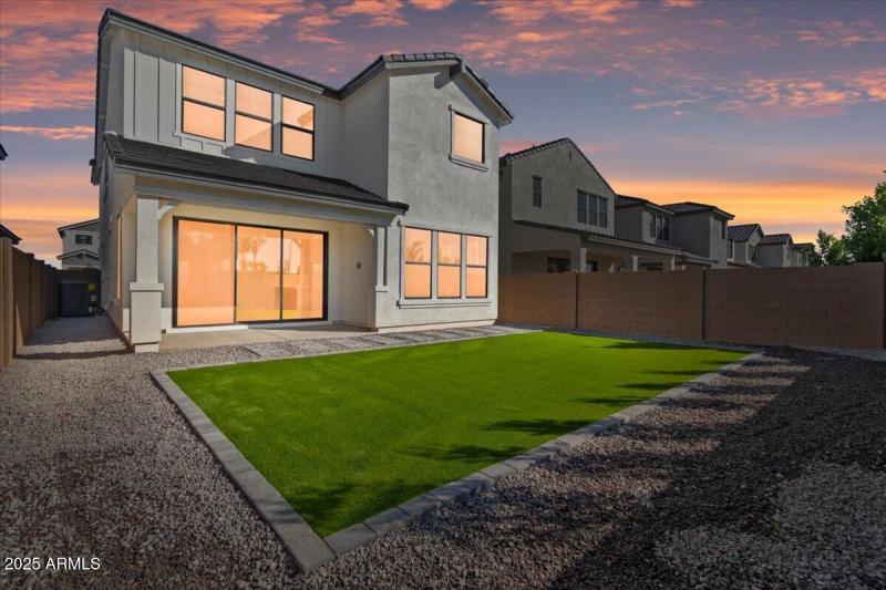 59-Back of home twilight