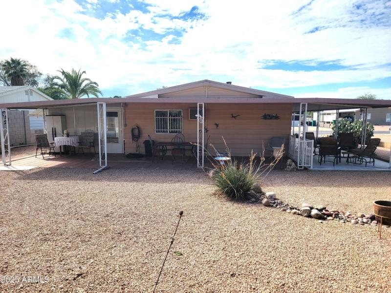 LOOKING ONTO BACK FULL PATIO
