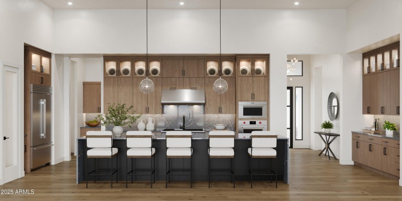 Kitchen Interior Rendering