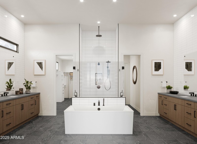 Primary Bedroom Interior Rendering