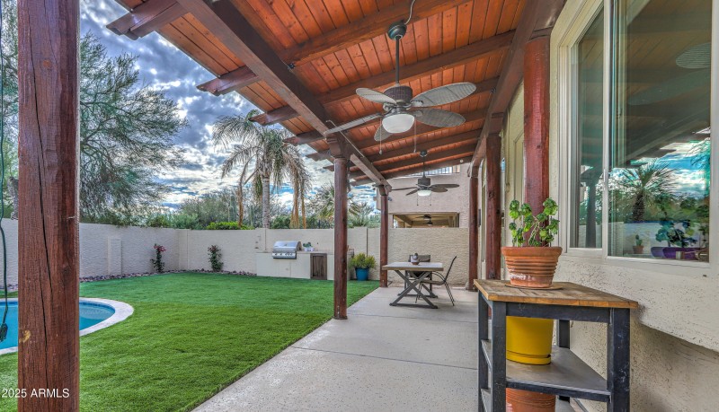 Expansive Patio