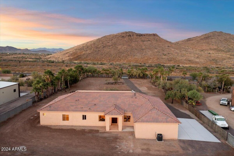 Ariel View - Front Yard